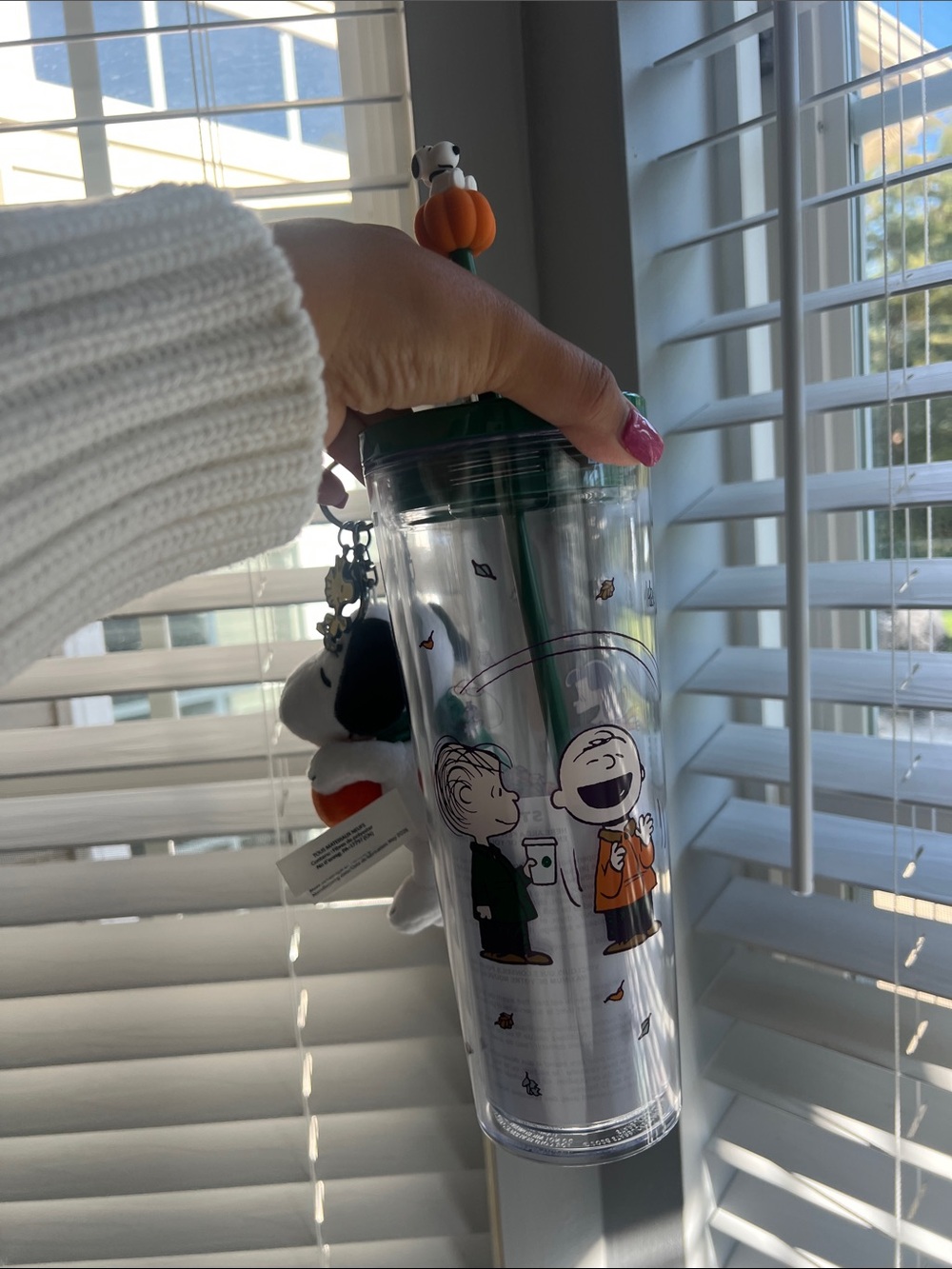 Peanuts x Starbucks Clear Tumbler